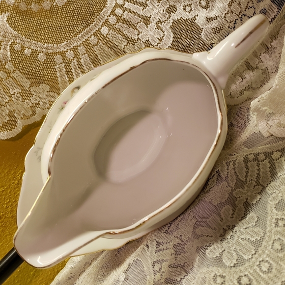 Vtg Gravy Boat W/Attach Plate Bavarian China PAVL - Picture 8 of 10